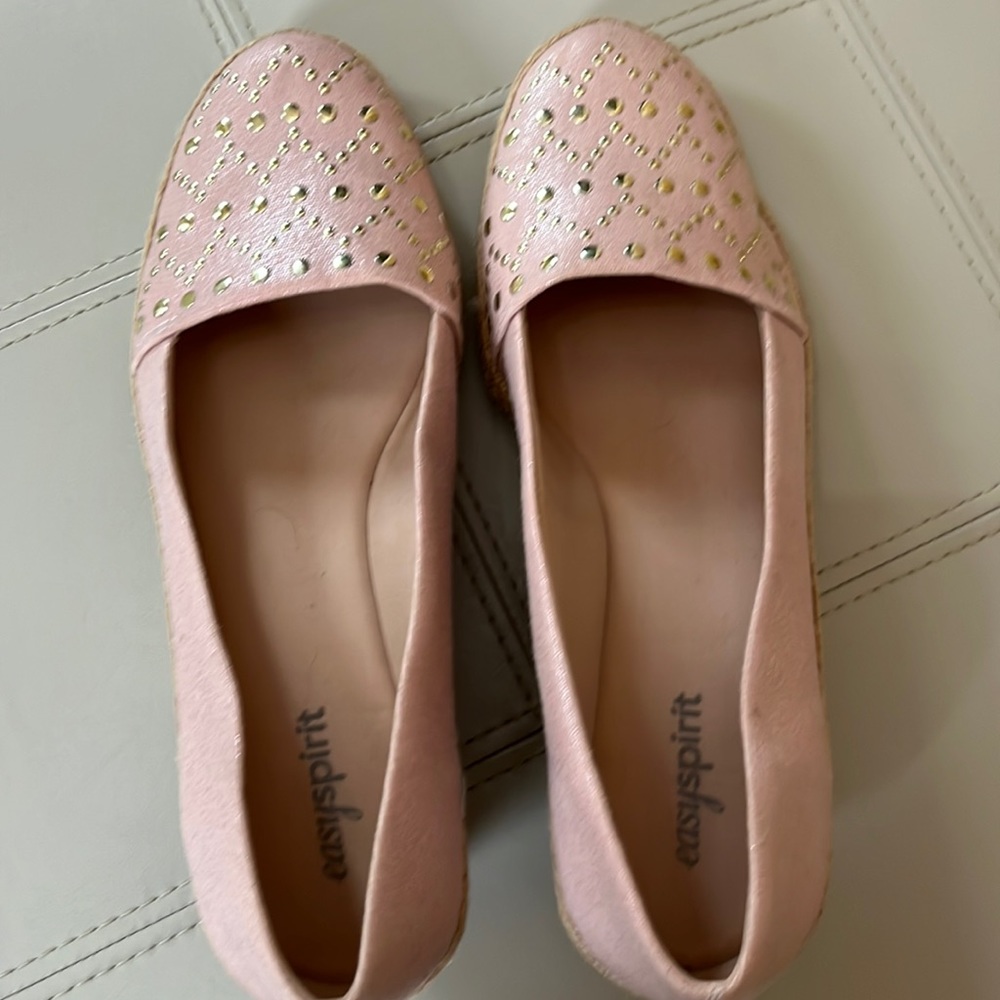 Pink EASY SPIRIT Espadrilles sz 8.5